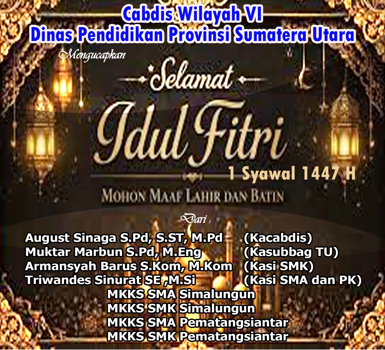 Dinas Pendidikan Sumut