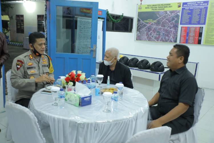 Bupati Asahan bersama Forkopimda Monitoring Malam Tahun Baru 2021