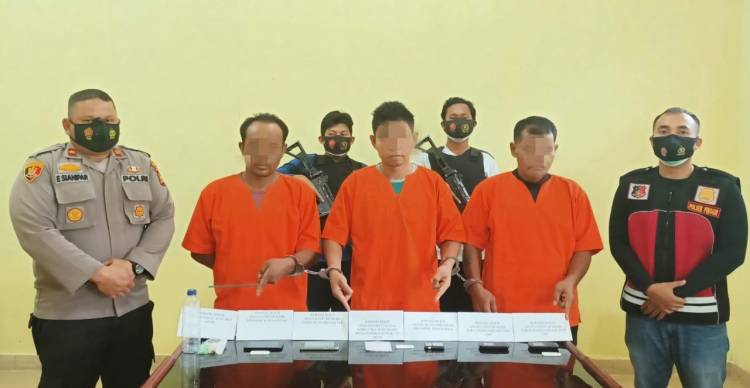 Polsek Pinggir di Bengkalis Tangkap Pengedar Narkoba