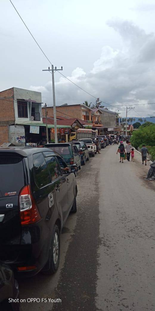 H+2 Arus Balik Tahun Baru di Pelabuhan Jurusan Simanindo-Tigaras Antri Panjang