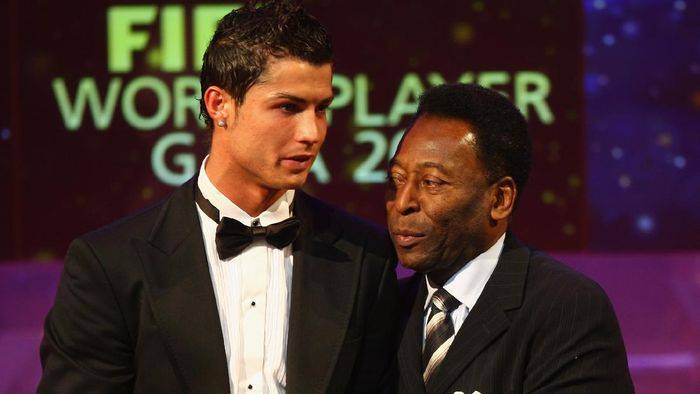 Pele Dianggap Tak Terima Rekor Golnya Dilewati Ronaldo