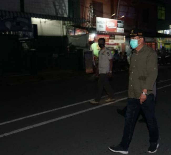 Umar Pantau Situasi Malam Pergantian Tahun di Tebingtinggi