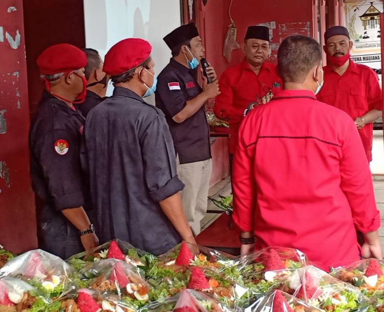 DPC PDI Perjuangan Tebingtinggi  Rayakan HUT ke-48 dengan Sederhana