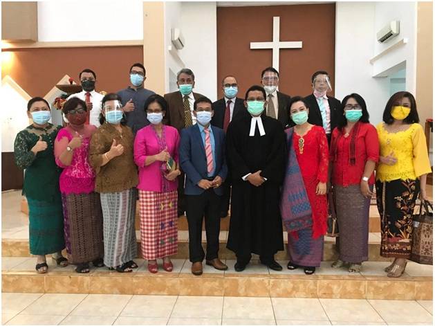 Pdt Nekson M Simanjuntak Dikukuhkan Sebagai Praeses HKBP Distrik 28 Deboskab