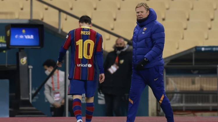 Barcelona Cemas Menanti Sanksi Messi