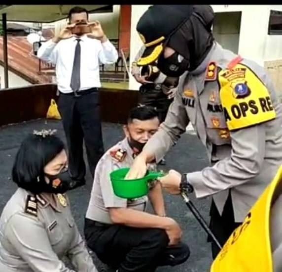 26 Personel Polres Padangsidimpuan Naik Pangkat