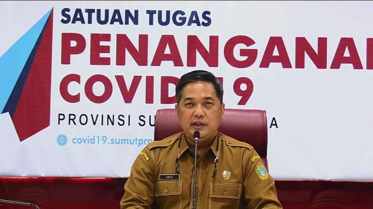 Kasus Covid-19 di Sumut 18.586, Pasien Sembuh 15.836 Orang