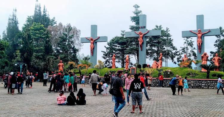 Terapkan Prokes, Objek Wisata TWI Sitinjo Ramai Dikunjungi Wisatawan