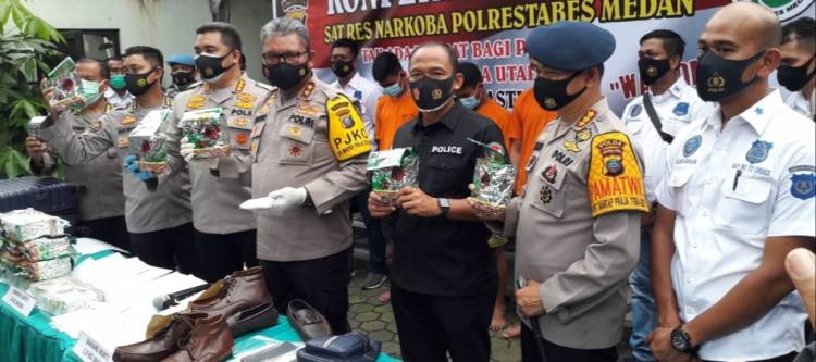 4 Bandar Narkoba Jaringan Internasional Diringkus di Medan, 1 Ditembak Mati