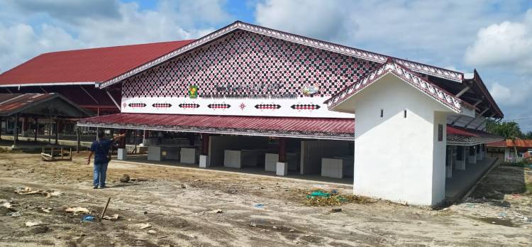 Revitalisasi Pasar Tradisional Dolok Panribuan Rampung