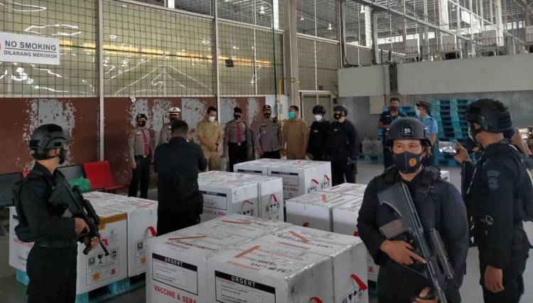 40.000 Vaksin Covid-19 Tiba di Bandara Kualanamu