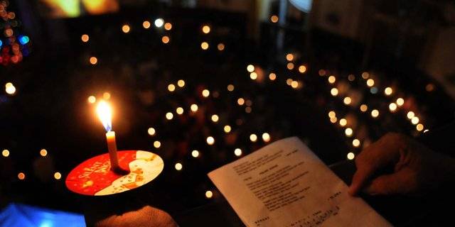 Acara Kebaktian Tahun Baru di GKPI Maligas Tongah Berlangsung Khikmad