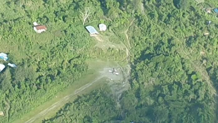 KKB Bakar Pesawat MAF di Intan Jaya Papua