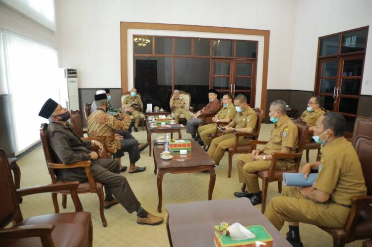 Bupati Asahan Terima Audiensi Ormas Islam