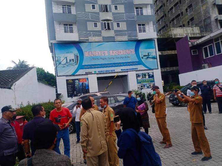 Pembangunan Apartemen Mansyur Residence Diprotes Warga
