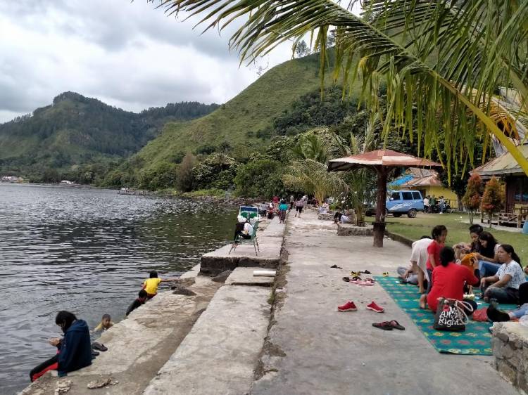 H+10 Tahun Baru, Objek Wisata Haranggaol Masih Ramai Dikunjungi