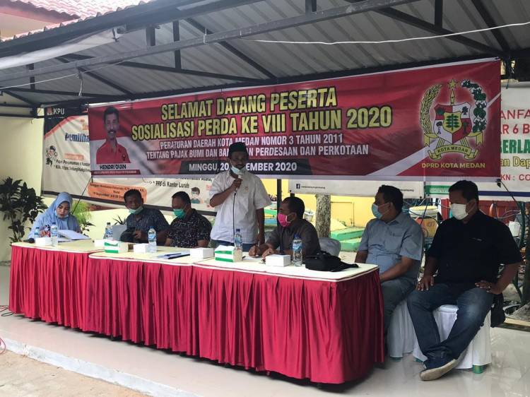 Hendri Duin Ajak Masyarakat Bayar PBB untuk Pembangunan Kota