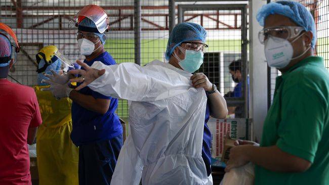 Virus Corona Mutasi dari Inggris Menyebar di Filipina