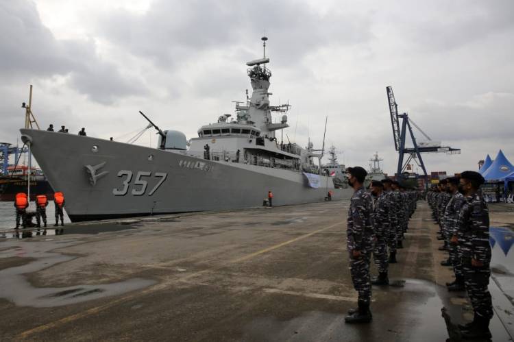 Latihan Bersama 39 Negara, TNI AL Berangkatkan KRI Bung Tomo 357 ke Pakistan