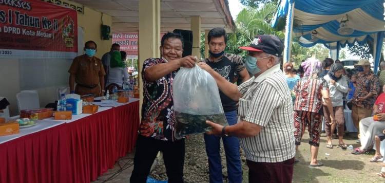 Drs Daniel Pinem: Warga Bisa Manfaatkan Pekarangan Rumah untuk Beternak Ikan