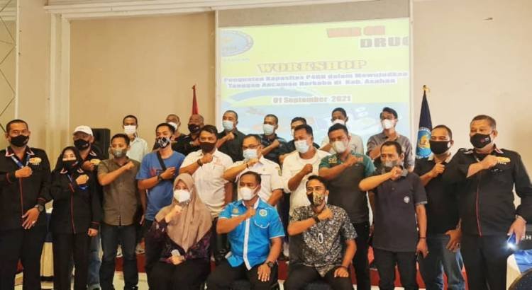 BNNK Asahan Gelar Workshop P4GN dan KOTAN