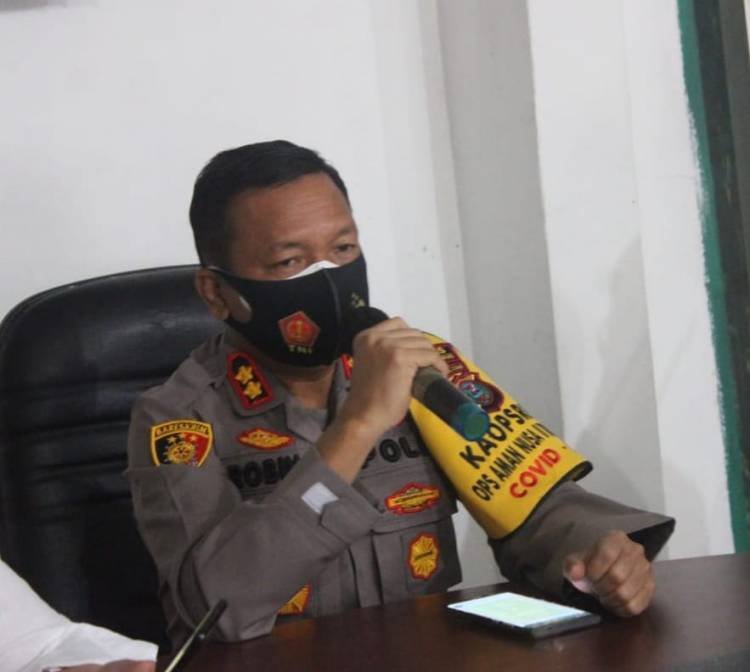 Kapolres Sergai Pimpin Rakor Percepatan Vaksinasi Dosis 2 di Perbaungan dan Pegajahan