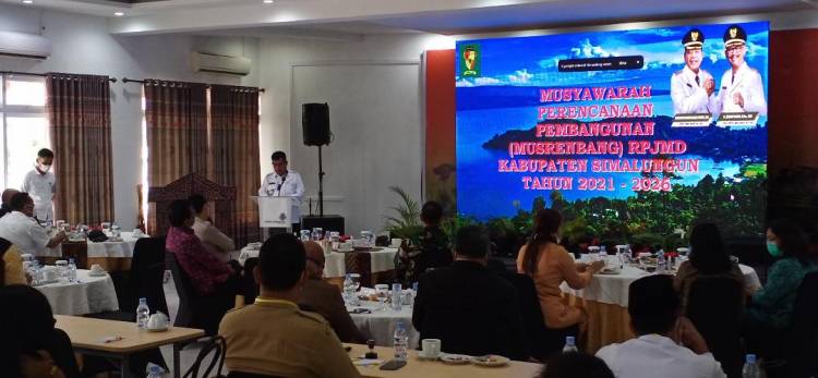 Pemkab Simalungun Musrenbang RPJMD Tahun 2021-2026 di Parapat