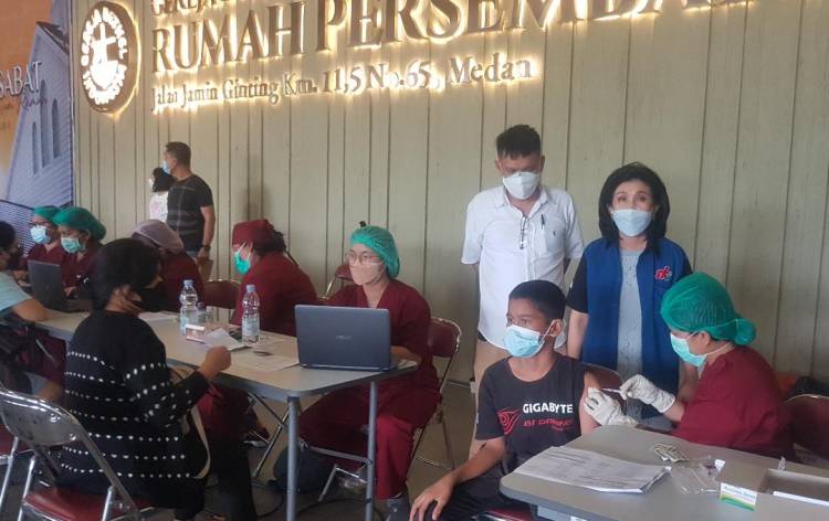 YSKI Suntik 1.000 Vaksin ke Masyarakat Umum 