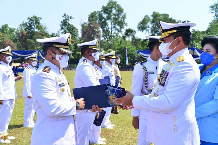 Lanal TBA Disematkan Predikat Lanal Teladan se- Indonesia 2021