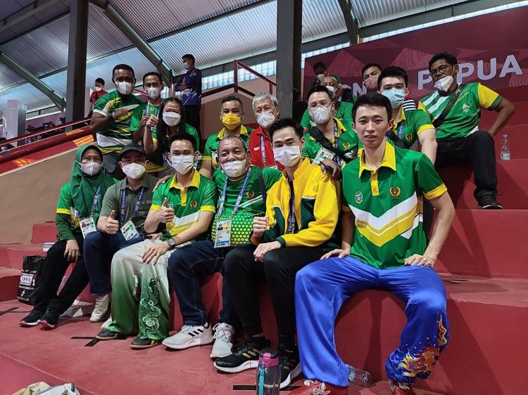 PON XX Papua, Pewushu Nicholas dan Fredy Sumbang Perak dan Perunggu untuk Sumut