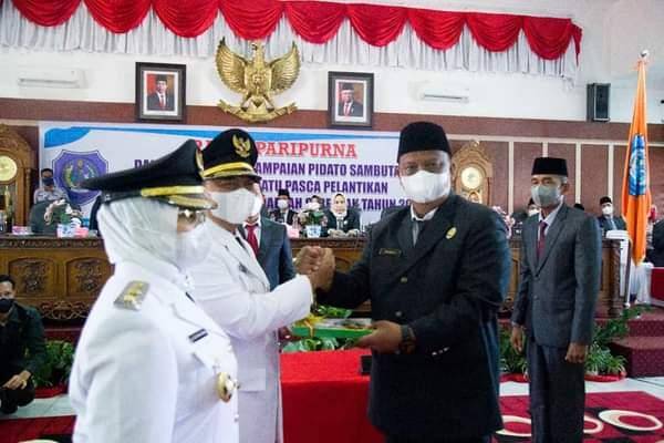 DPRD Gelar Paripurna Sertijab Bupati Labuhanbatu