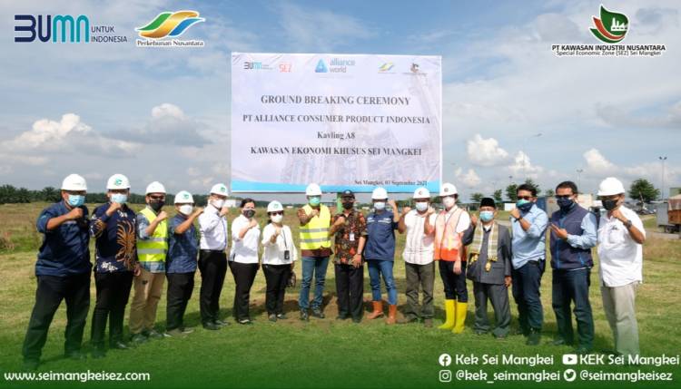 PT Alliance CPI Bangun Pabrik Sabun di KEK Sei Mangkei