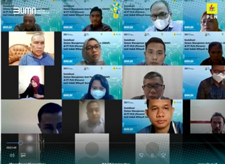 PLN UIW Sumut Sosialisasikan Sistem Manajemen Anti Penyuapan