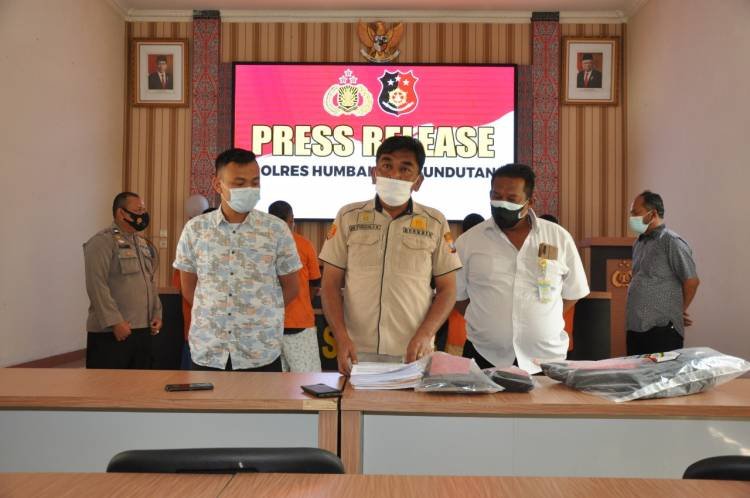 Satreskrim Polres Humbahas Tangkap Pencuri 2 Ton Kentang Food Estate