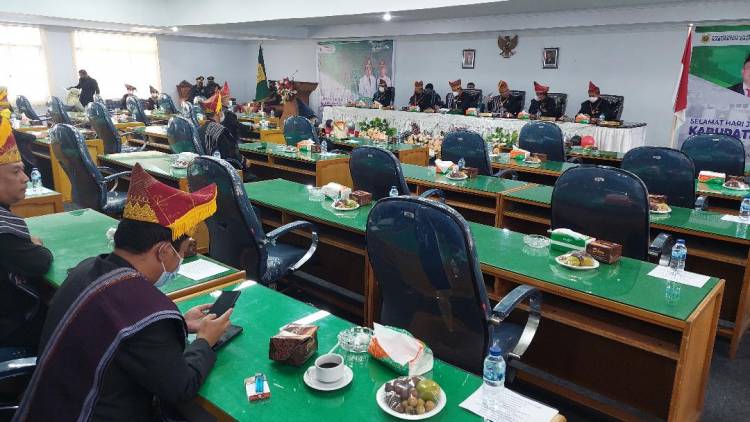 Kehadiran DPRD Dairi di Sidang Paripurna Minim