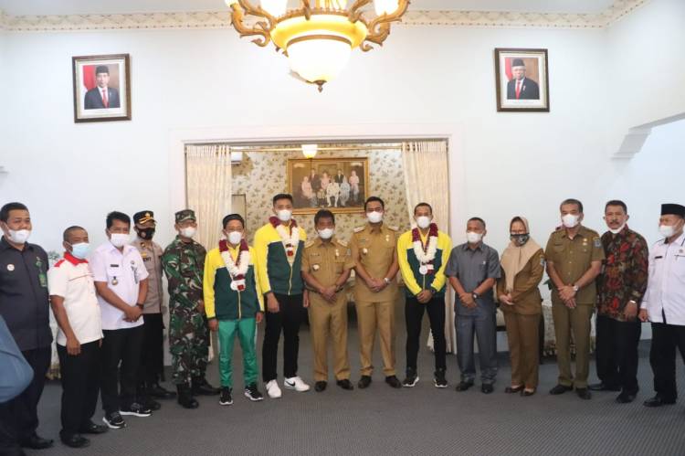 Wali Kota Sambut Atlet Binjai Peraih Medali PON XX Papua