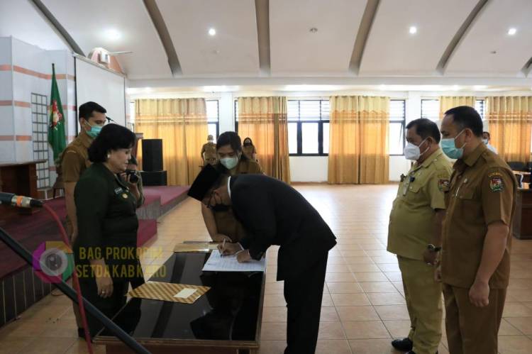 Bupati Karo Lantik Jusup Sukatendel Jadi Dewas PDAM Tirta Malem