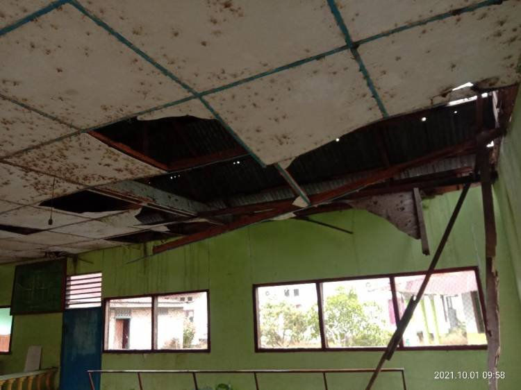 Bangunan Kantor Lurah Binjai Serbangan Asahan Rusak, LPM Harapkan Perbaikan