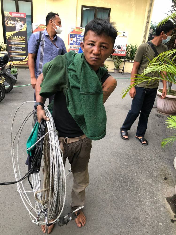 Pencurian Kabel Listrik Berhasil Digagalkan, PLN Apresiasi Kepedulian Warga Bintang Terang