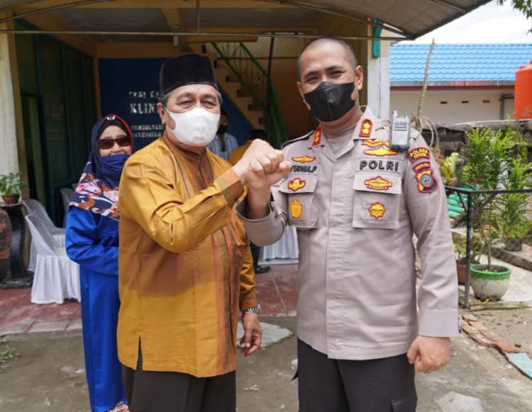 Kapolres Sambangi Kediaman Ketua FKUB Asahan