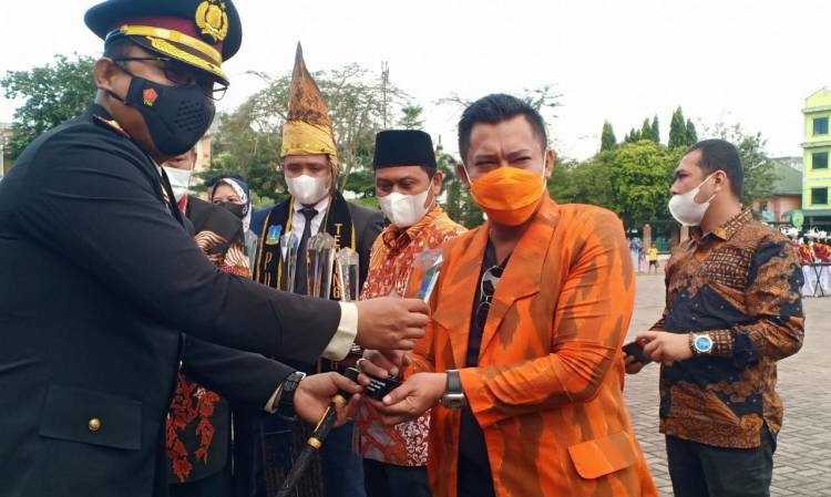 Hari Sumpah Pemuda, Ketua MPC PP Tebingtinggi Dapat Penghargaan
