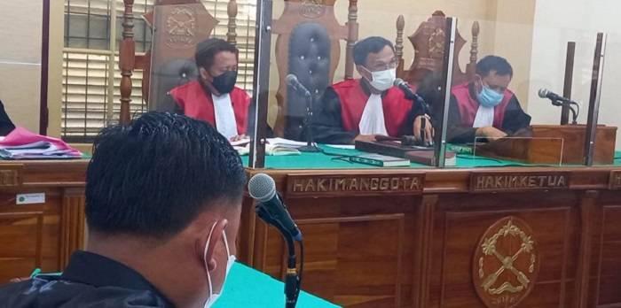 Terbukti Korupsi Rp 215 juta, Dirut PD PAUS Siantar Dihukum 4 Tahun Penjara 