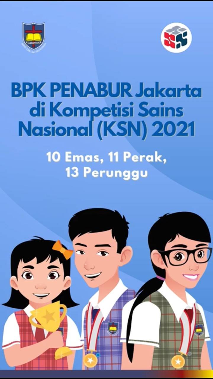 BPK Penabur Jakarta Borong Piala di Kompetisi Sains Nasional 2021