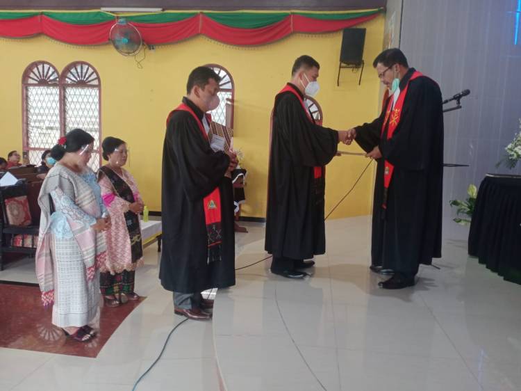 Sekjen GKPA Lantik Pdt Ramli Hutapea MA Sebagai Pendeta Resort Pematangsiantar