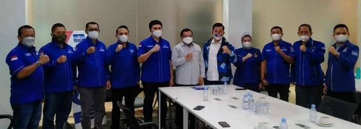 Tondi Roni Tua Sampaikan Surat Dukungan Maju Sebagai Calon Ketua di Musda PD Sumut ke DPP 