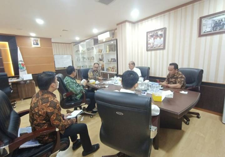 Wabup Samosir Audiensi Dengan Menteri Desa PDTT RI