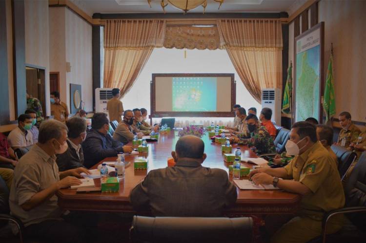 Pemkab Langkat Dukung PT LNK Bersihan Lahan HGU Seluas 254 Ha di Kuala