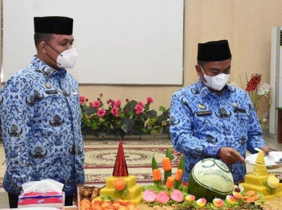 Pemkab Sergai Ikuti Upacara HUT ke-50 Kopri Secara Virtual