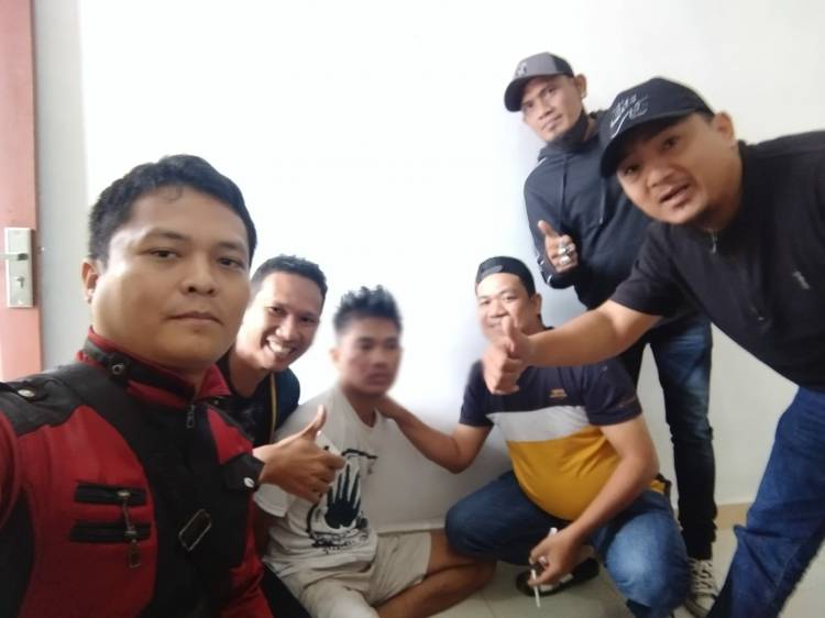 Ditangkap di Labuhan Batu, Penikam Istri di ATM BRI Diboyong ke Polres Pematangsiantar