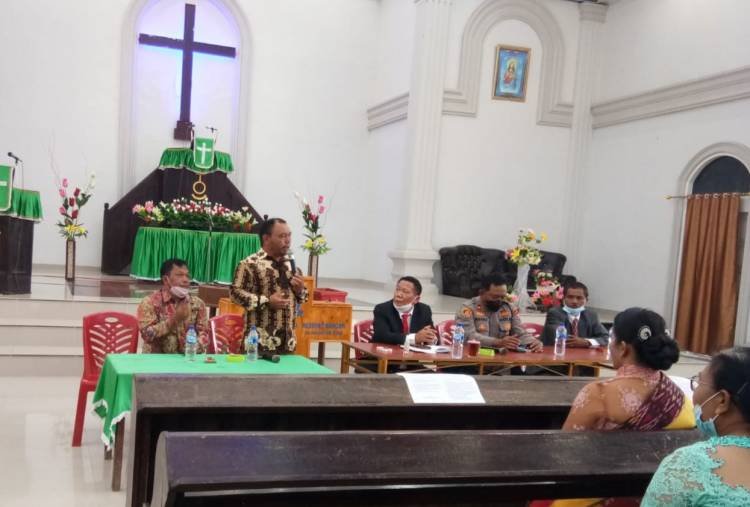 Isu Ketidaknetralan Pendeta Ressort HKBP Bangun Marturia pada Pilkades Bangun 1 Dairi Berakhir dengan Mediasi